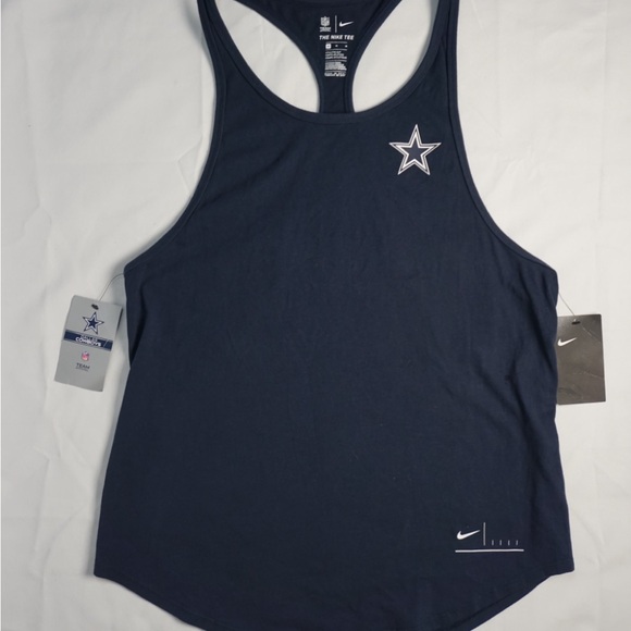 Nike Tops - Nike Dallas Cowboys Medium Women's Navy Tank Top